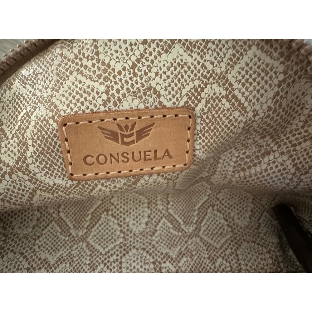 Consuela Brynn Flamingo Cosmetic Toiletry Makeup‎ Bag Case Pouch Rare HTF